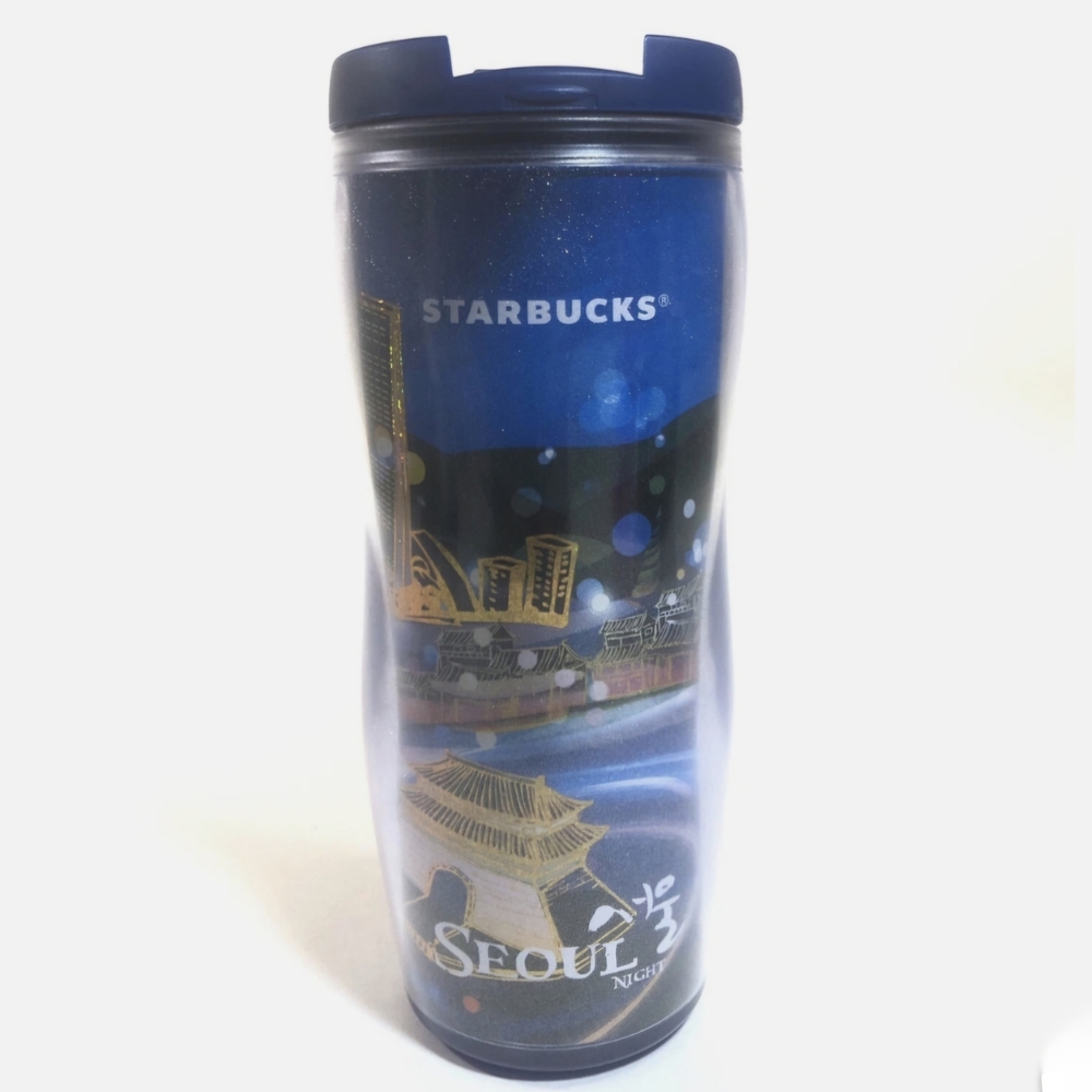 Starbucks 2011 Seoul Nights City Scape 12oz Tumbler